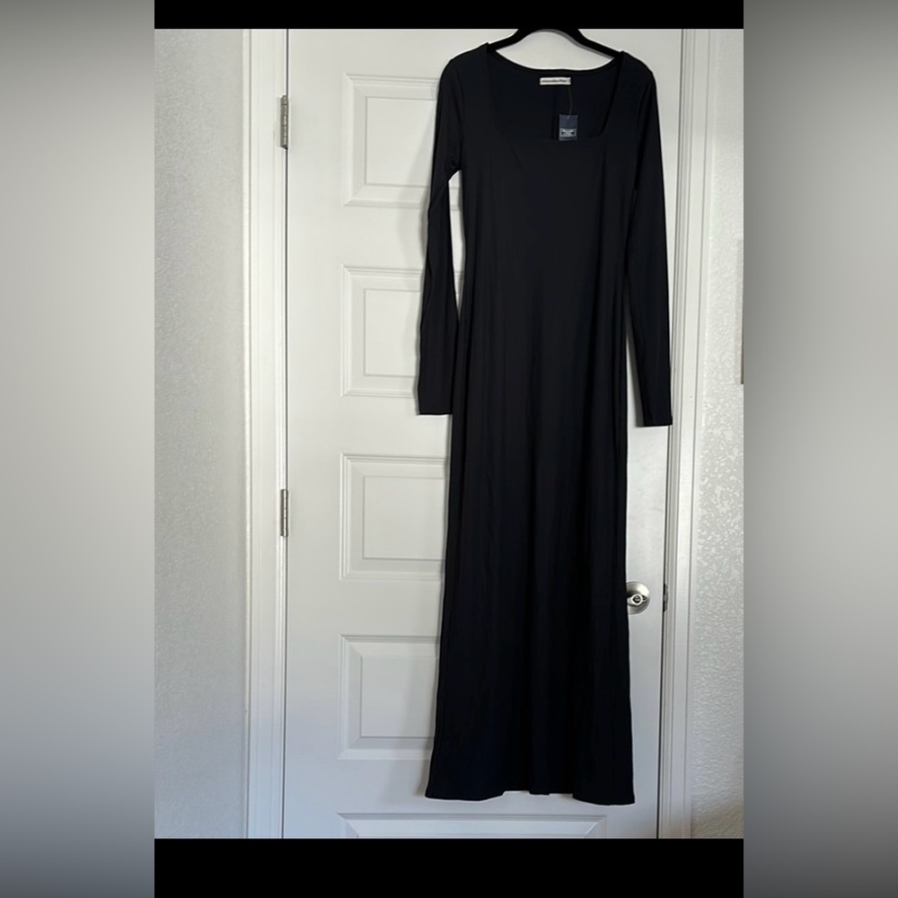 Abercrombie Black Maxi Dress